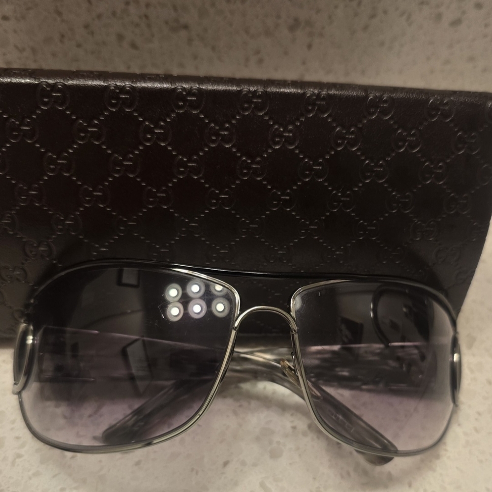 Gucci Women's Black Sunglasses